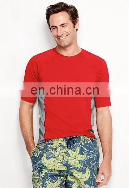 Sublimation Surf Rash Guard Men's Lycra T Shirt photo-2