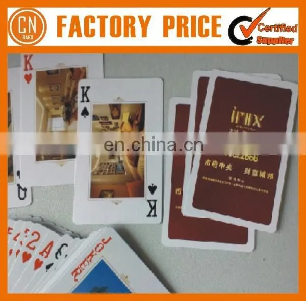 Promotional Logo Printed Customize Playing Card for Promotion and Sale photo-4