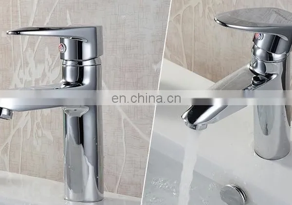 2017 New design single level single cold basin faucet