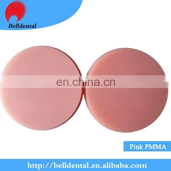Dental Lab CADCAM Pink PMMA Blanks