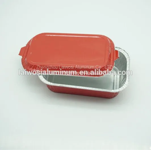 Coated Food Grade Airline Catering Aluminum Foil Containers/tray/box photo-3
