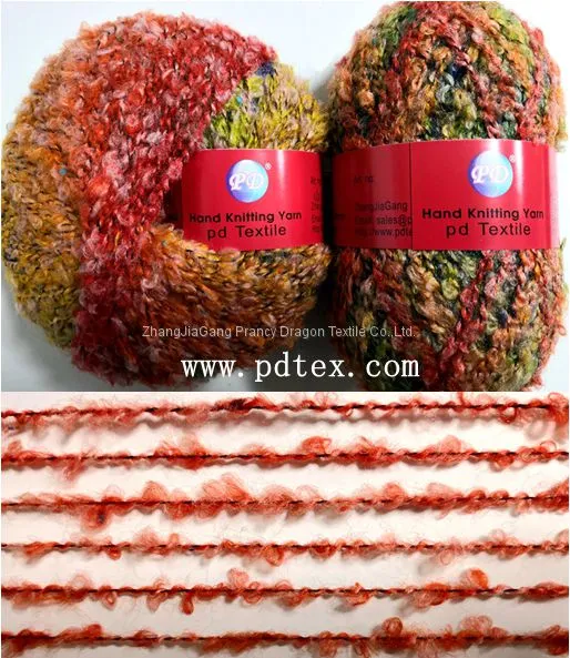 Boucle Yarn, Yarn