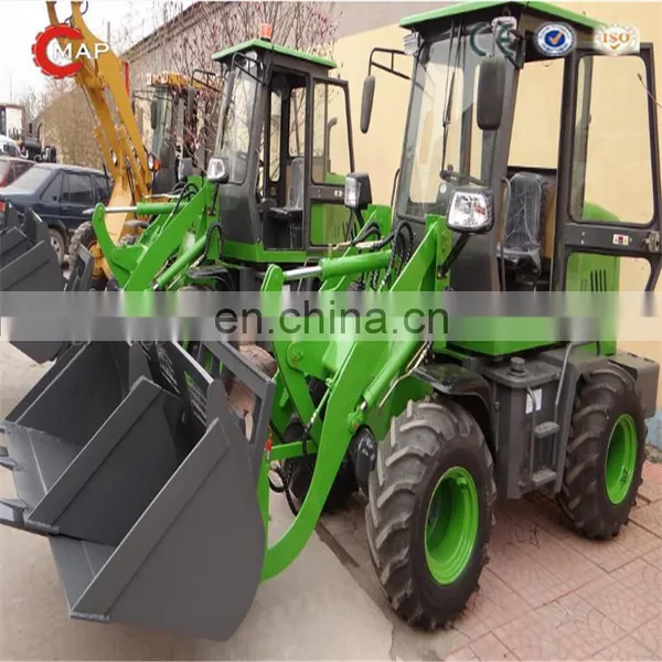 Zl08 Diesel Mini CE 0.8T Front Wheel Loader With Quick Coupler photo-5