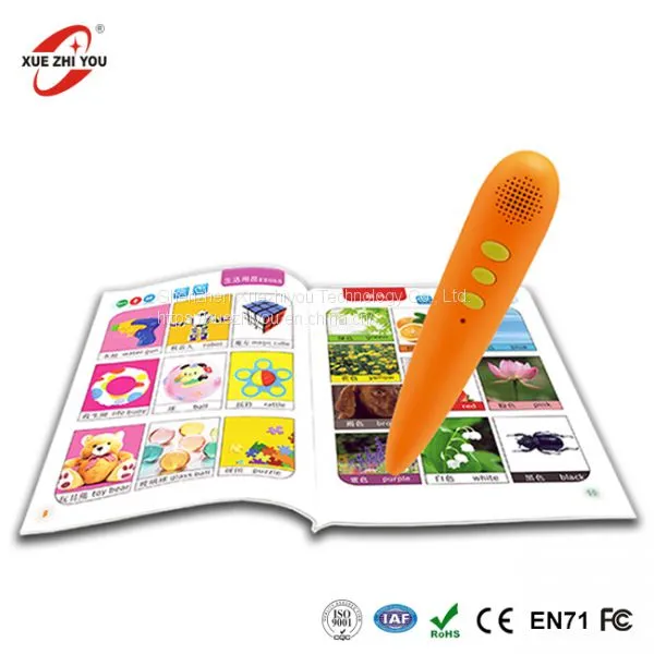 OEM ODM Talking Pen Book Recorder Magic Pen OID Pen Audio Book Educational Toys for Kids photo-2