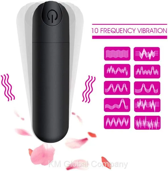 Vibrator Clitoris and G-Spot Nipple Stimulator Vibrate Massager Bullet Vibe Orgasm Vagina Dildo for Travel USB Rechargeable Portable Waterproof Vibrating Wand Adult Sex Toys (Black) photo-3