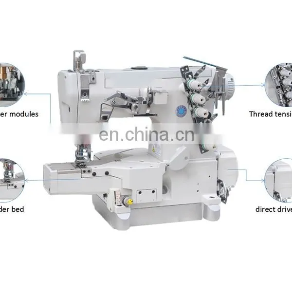BA 600-01D 600-01D DIRECT DRIVE HIGH SPEED CYLINDER BED INTERLOCK SEWING MACHINE photo-3