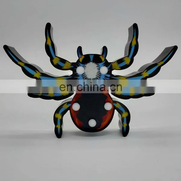 Custom Battery Operated Spider Shaped Table/Wall Lamp Night Light Marquee Lights For Halloween Decoration photo-2