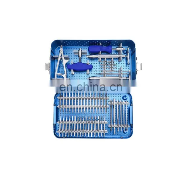 Medical Bone Trauma Plates Surgery Mini Fragment Instrument Set for Orthopedic Surgical Instruments photo-7