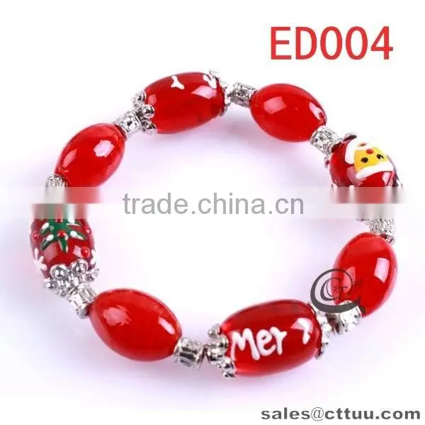 Wholesale Blue Glass Bead Bracelet for Studen photo-2