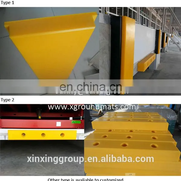 UHMWPE and Rubber Plastic Loading Dock Bumpers Pads Warehouse Protection Bumper photo-5