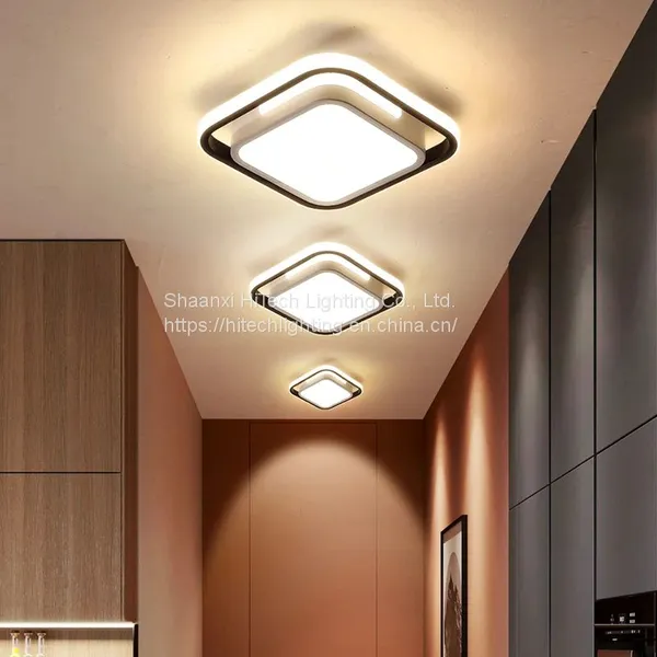 Acrylic Led Aisle Ceiling Lamp For Cloakroom Corridor Balcony Foyer Lighting Thin Lights Decoration Home Lustering Luminaire photo-3