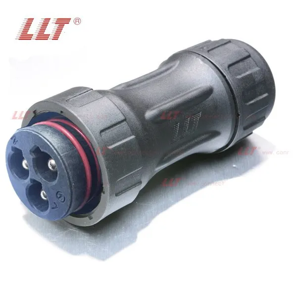 Ip68 Waterproof Power 3pin Connector 2 3 4Pin Waterproof Electrical Large Ampere Connector