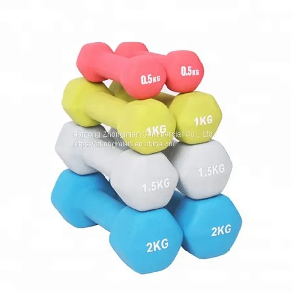 Weight Lifting Body Building Vinyl, Iron Cast and Rubber Coated Hex Dumbbells photo-4