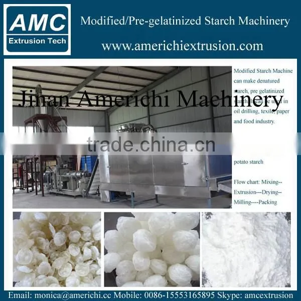 Food/paper/Oil Drilling Application Modified Starch Machine photo-3