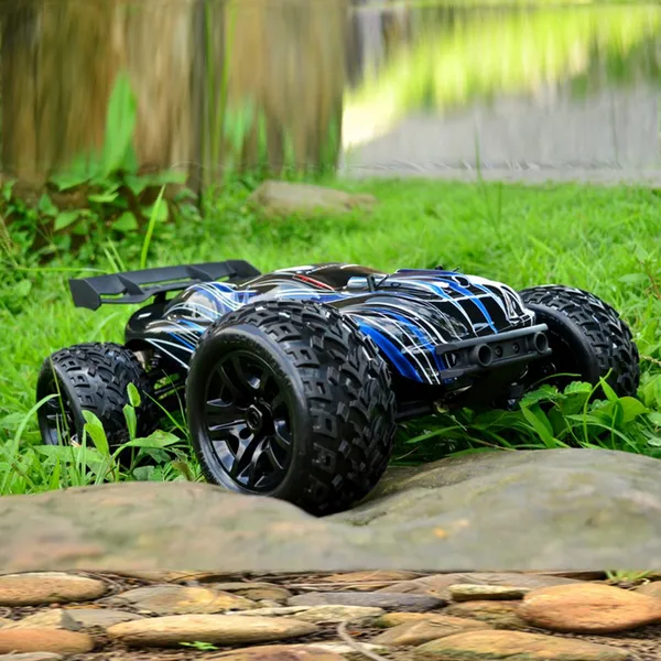 JLB Racing Cheetah 21101 Rc Car, 1/10 4WD Remote Control Car Truck RTR 80km/h With 120A ESC 3670 2500KV Brushless Waterproof Motor Wheelie Function photo-3
