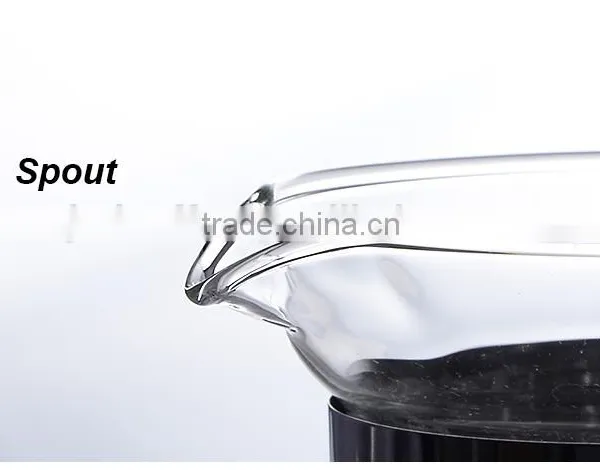 1.0 Liter ,34 oz Glass Carafe , up to EU Standard Water Kettle, Plastic Handle and Lid, Hot 2016 photo-5
