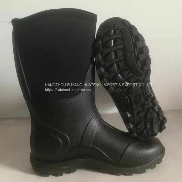 Waterproof Neoprene Boot, Camo Neoprene Shoes,Heat Preservation Neoprene Boots,Neoprene Injection Boot,Outdoor Rubber Boot photo-4