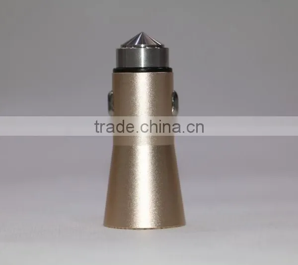 High Quality With Blister Box OEM Customized Car Charger 12V Metal Casing Auto Charger photo-2