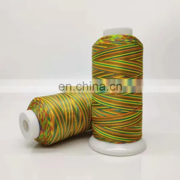 Wholesale Camouflage Color High Tenacity Polyester Thread Filament Sewing Thread for Leather Goods photo-4