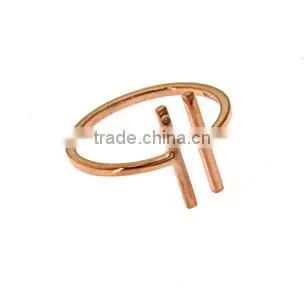Designer Rose Gold Ring