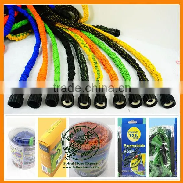 Garden Hose Reels Type and Latex Polyester Material Expandable Flexible Garden Water Hose Quality Choice photo-3