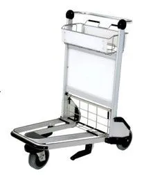 3 Wheels Airport Luggage Trolley 3 Wheels Portable Mobile Airport Trolley With Brake