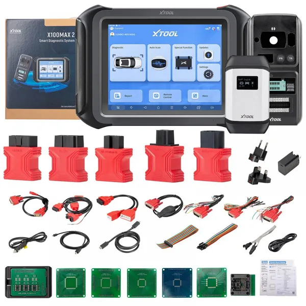 XTOOL X100 MAX2 Auto Key Programmer With J2534 VCI and KC501 Supports 42 Service Functions ECU Programming Topology Update of X100 PAD3 photo-3