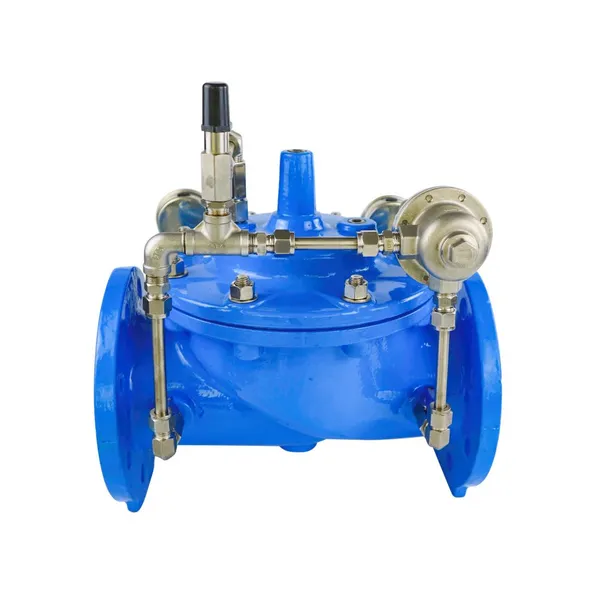 High Quality Suctile Iron Body Hydraulic Flow Control Valve/Water Flow Control Valve/Stainless Steel Flow Control Valve photo-2