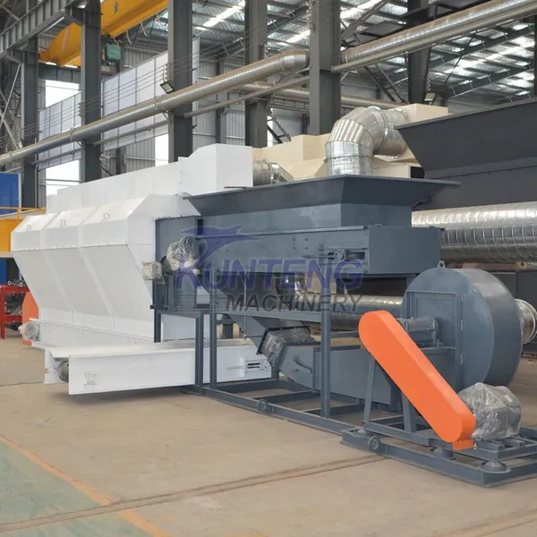 High Quality Light Domestic Waste Paper Waste Clothing Waste Air Screening Machine Undertake EPC Projects photo-2