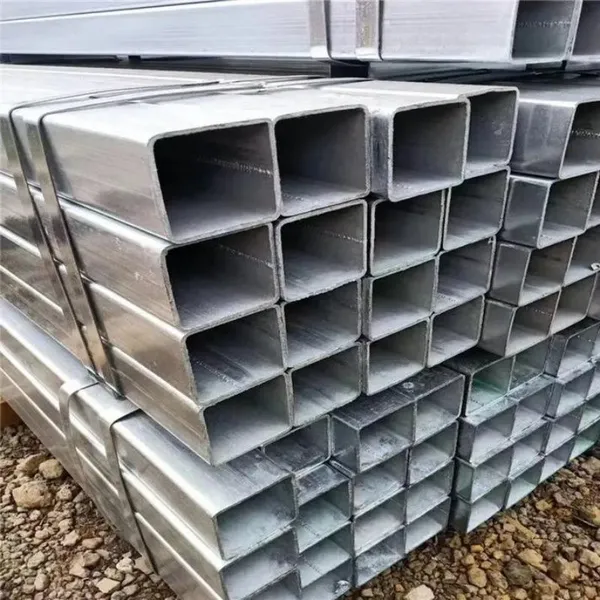 Wholesale Custom Size High Quality Corrosion Resistant Durable Galvanized Steel Pipe/Square Pipe for Concrete Reinforcement photo-2