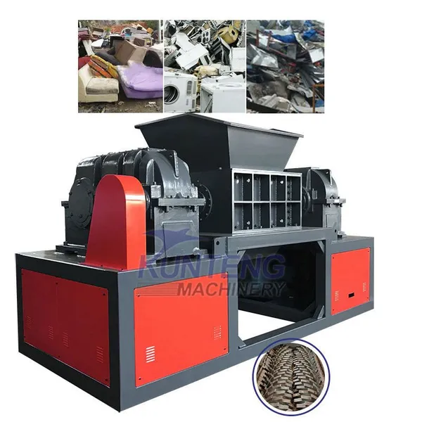 Large Waste Shredder Hard Material Crusher Appliance Sofa Furniture Steel Scrap Metal Shredder Machine EPC