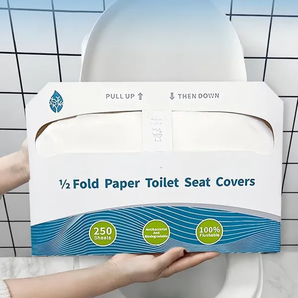 1/4 Fold Toilet Seat Paper Covers for Hospitals, Clinics, and Nursing Homes, Infection Control photo-3