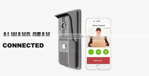 2016 Newest Metal Home Security Wifi P2p Door Phone photo-4