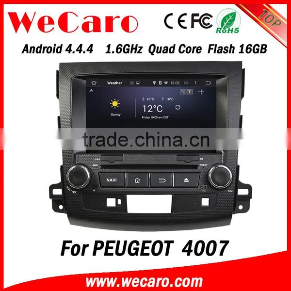 Wecaro WC-MO8063 Car Dvd Player for Peugeot 4007 Radio Android 4.4 3G Wifi Playstore photo-3