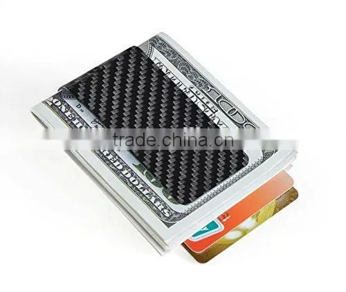 Cool Mini Carbon Fiber Money Clip Holder photo-4