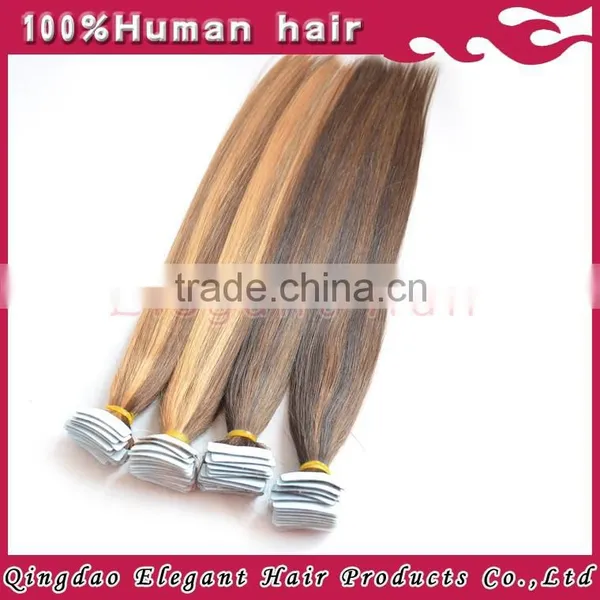 Newest Style Good Quality Virgin Human Cheap Hair Great 24 Inch Remy Wholesale Tape Hair Extensions photo-6