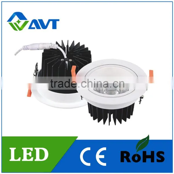 Professional Adjustable Angle LED Down Light 10w 15w 20w 30w Round /Square photo-2