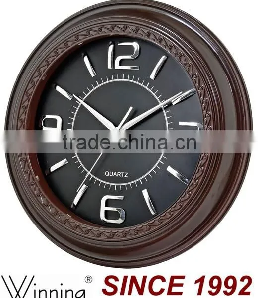 Plastic Material, Design Wooden Wall Clock photo-2