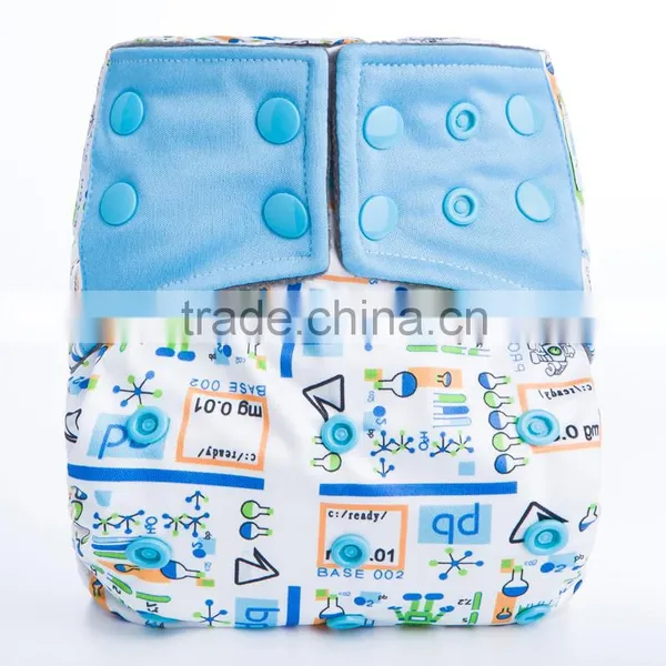 AnAnbaby Cloth Diaper Breathable Baby Printing Cloth Diapers