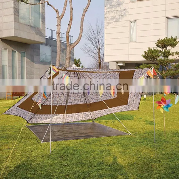 Camping Bell Folding Mosquito Net Play Garden Family Luxury Hotel Rooftop Outdoor Large Canvas Tent photo-3