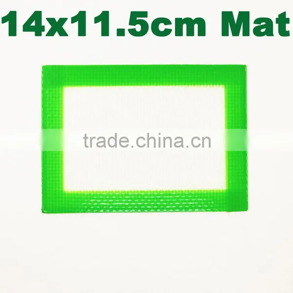 Ecigarette Vapor Wax Concentrates Silicone Mat With Custom Printing Heat Proof Silicone Dry Herb Mat Silicone Slick Pad photo-6