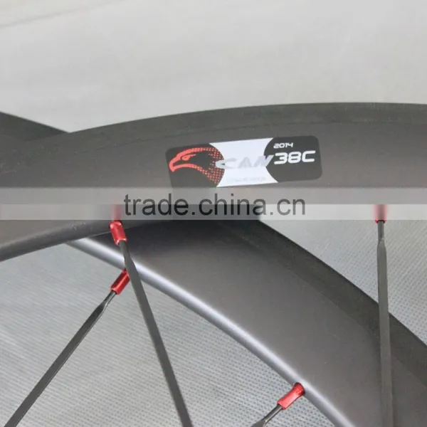 R36 Carbon Hubs Carbon Road Bike Wheelset 38mm Clincher Bike Wheelset 38C photo-5