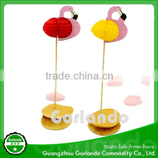 Honeycomb FlamingoTableware Food Cocktail Food Picks