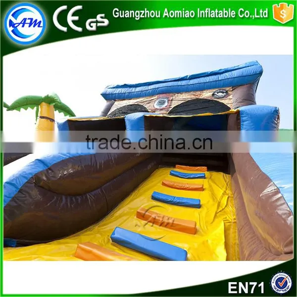 New Product Large Big Kahuna Inflatable Plastic Water Slide With Pool Supplier's Choice photo-6