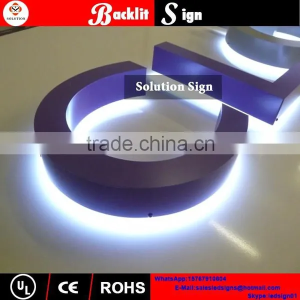 2015 Customized Aluminum Letter Sign With Painting Color photo-2