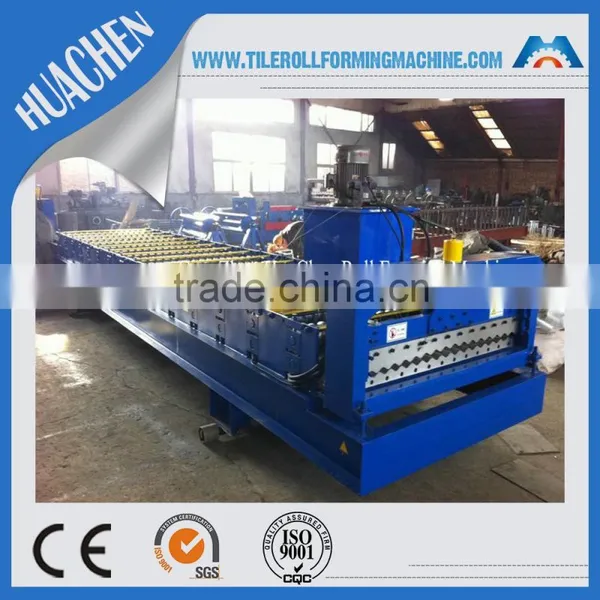CNC Corrugated Profile Zinc Roofing Roll Forming Machine China Supplier photo-2