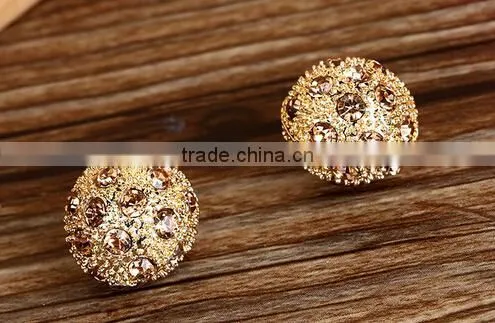 Fashion Round Ball Shape Rhinestone Hijab Pins/ Supplier's Choice photo-3