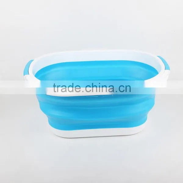 Wholesale Food Grade Plastic Collapsible Basket photo-4