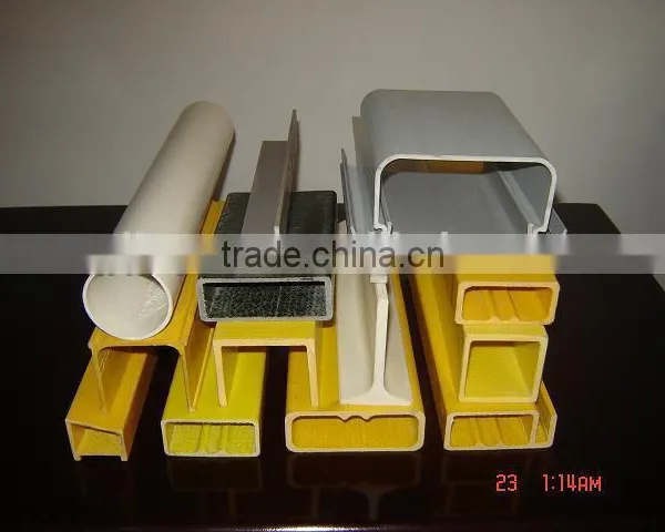 FRP Pipe /tube Underground Pipe Insulation Corrosion Resistant and Insulation Material&elements / Channel Beams photo-3
