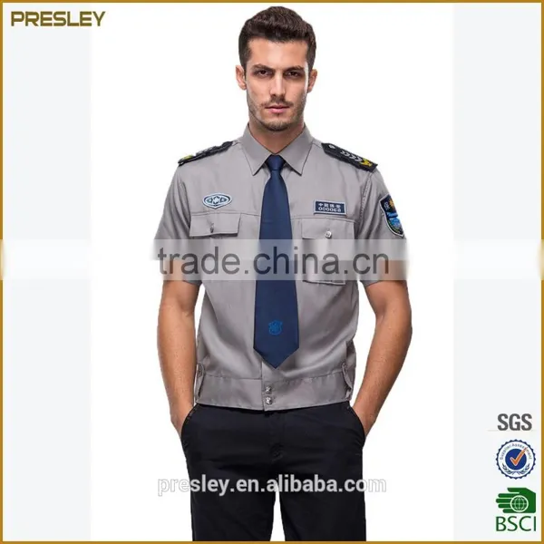 High Quality Short Sleeve Men's Security Guard Uniform photo-2